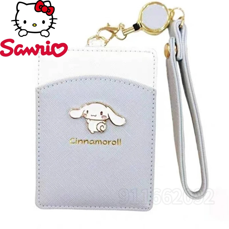 New Hanging Rope Card Holder Luxury Brand Fashion Trend Women's Cartoon Cute ID Card Holder High-quality ID Card Holder