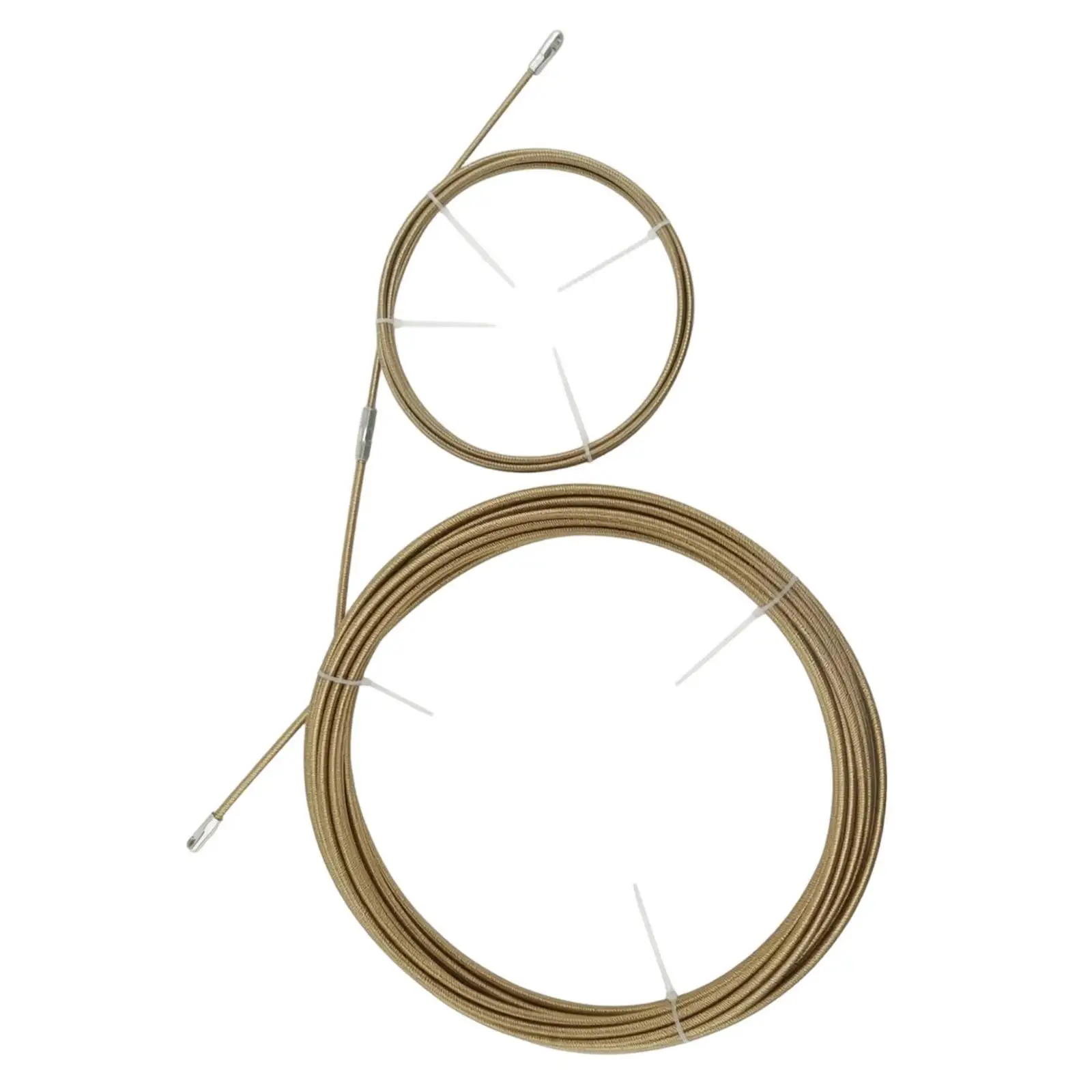 Spring Wire Threading Tool Flexible Spring Wire Threader with Bullet Head Cable Puller Tool Heavy-Duty Cable Tape High-Strength