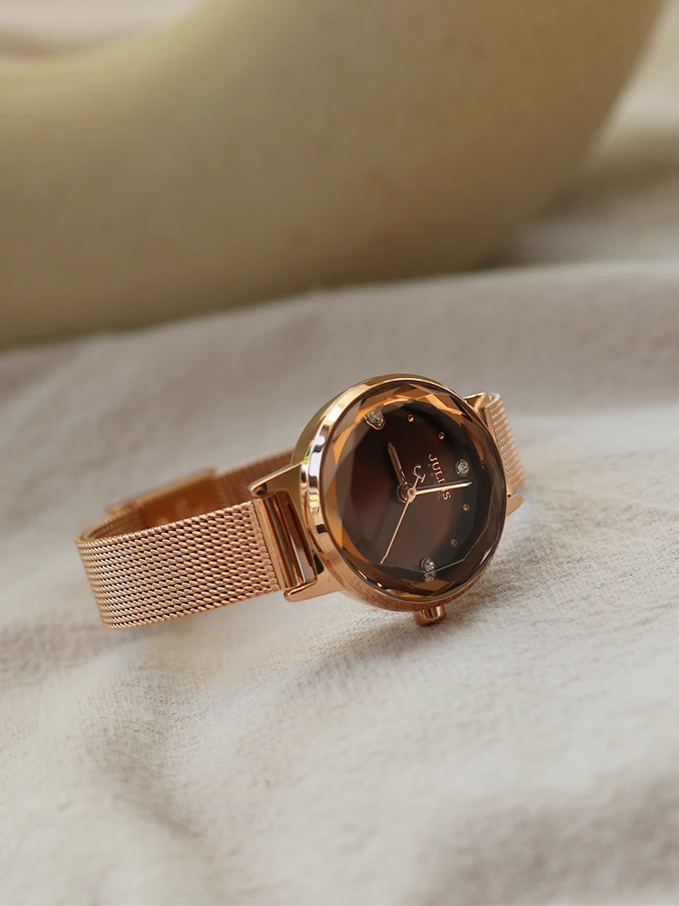 

Women'S Watch, Small Dial, Korean Style, Simple And Elegant, Versatile, Perfect Gift For Women, Fashionable Quartz Wristwatch.