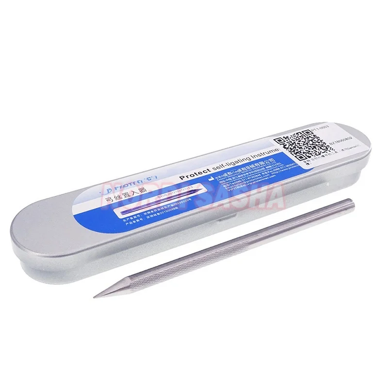 

1 шт./кор., стоматологическая сталь, нержавеющая сталь, защитный самоделирующийся инструмент, ортодонтический открыватель, инструмент для открытия самопогибающегося кронштейна Damon