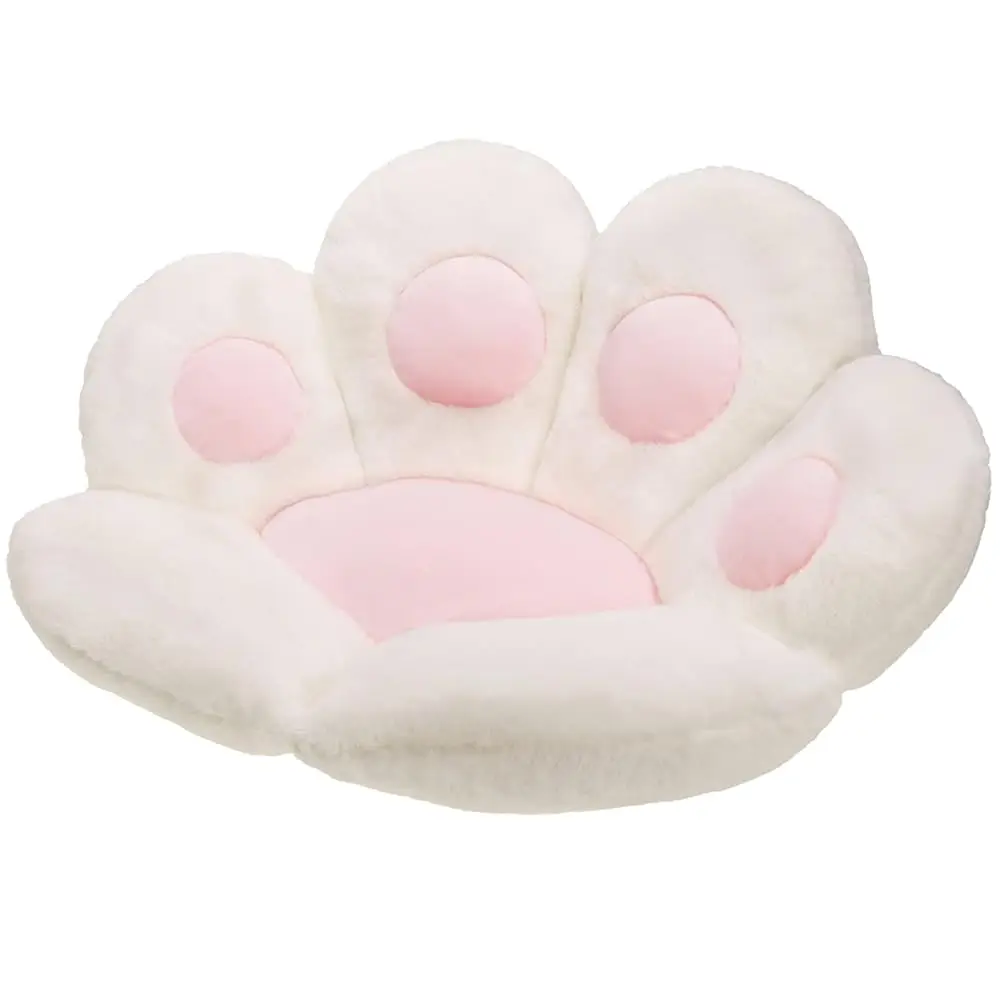 

Cute Cat Paw Cushion Lazy Sofa Office Chair Cushion Bear Paw Warm Floor Cute Seat Pad For Dining Room Bedroom Comfort Chair For