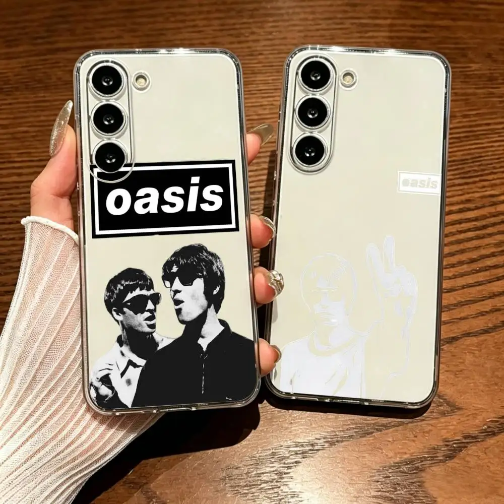 Oasis Precise Hole Transparent Printed Phone Case For Samsung Galaxy A73/A72/A71/A53/A52/A51/A22/A91/A80