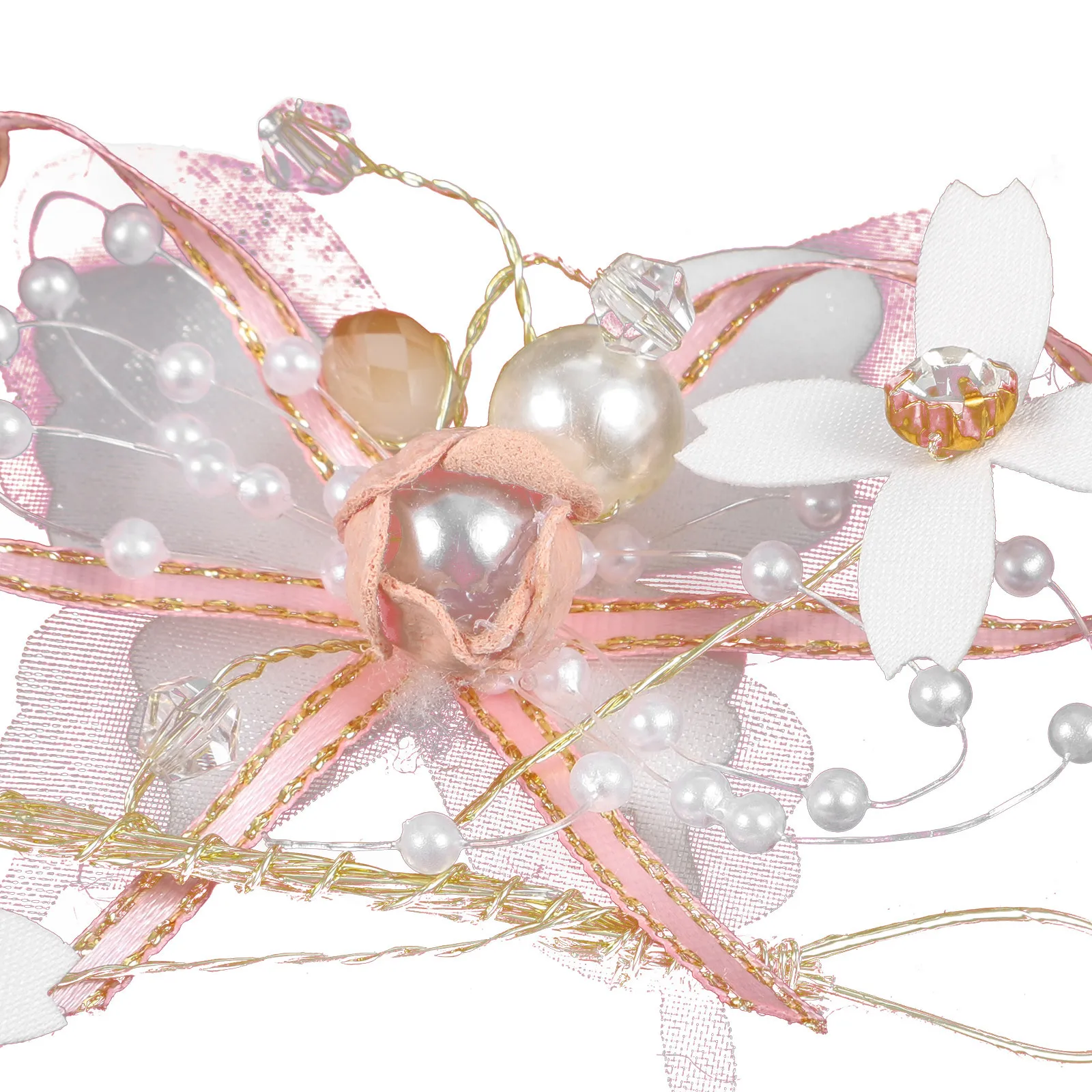 

Women Headband Bridal Hair Band Flower Butterfly Elegant Headpiece for Wedding Birthday Party Girls Hair Bands