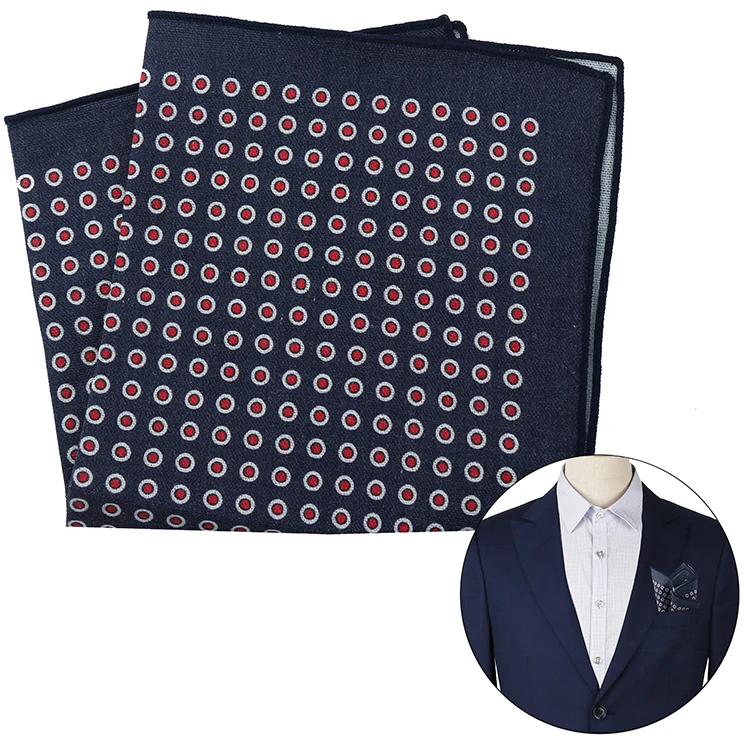 Tailor Smith Pocket Square Linen Business Handkerchief, Gift