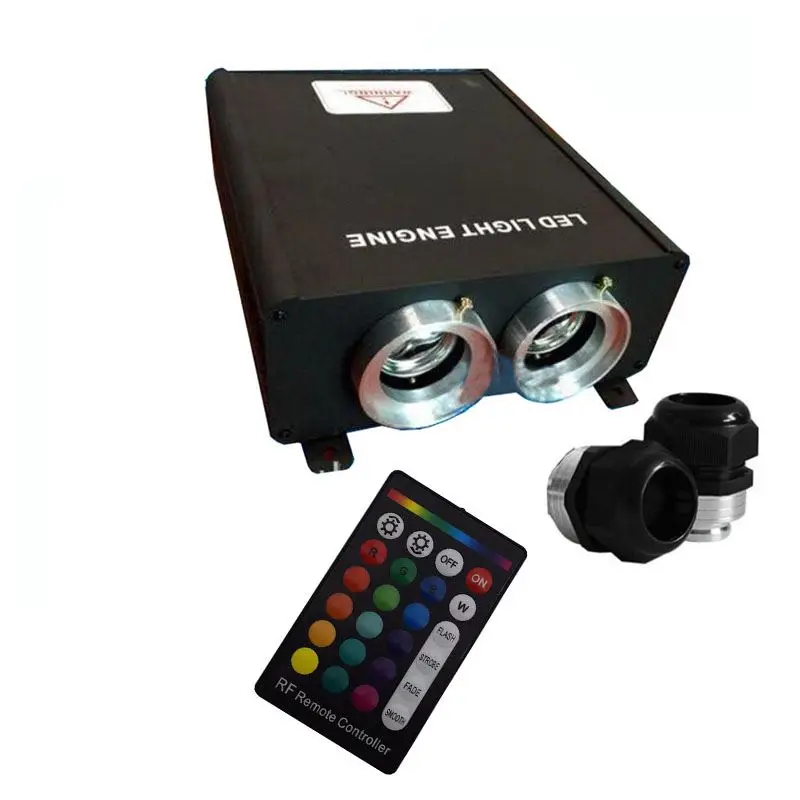 Supper Brightness 45W 90W RGB LED Fiber Optic Light Engine For Starry Sky Optical Fiber Cable Ceiling Lighting