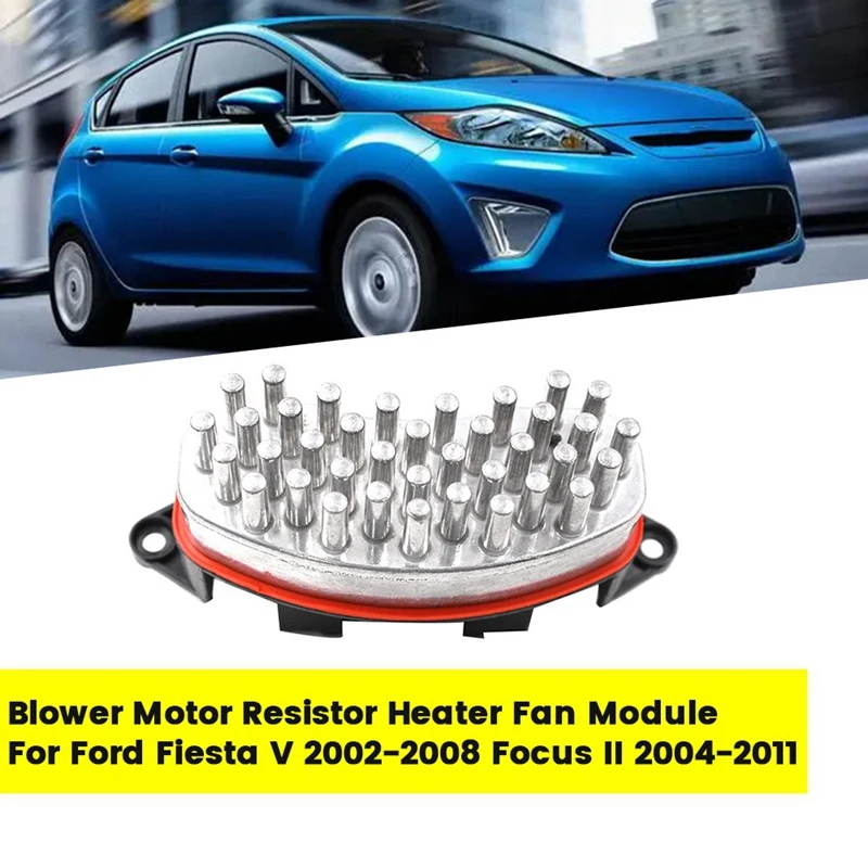 

Car Blower Motor Resistor Heater Fan Module 3S7H-19E624-AB For Ford Fiesta V 2002-2008 Focus II 2004-2011 3S7H19E624AB