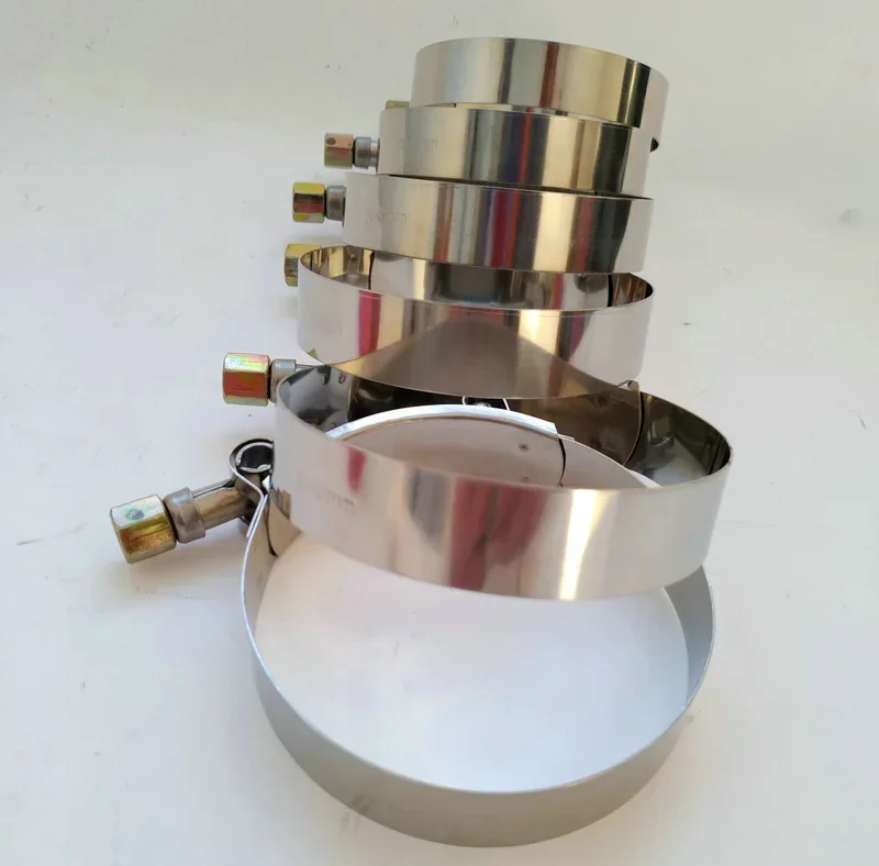 سيليكون خرطوم الأنابيب المقرنة كمية المبرد 51 مللي متر/57 مللي متر/63 مللي متر/76 مللي متر الفولاذ المقاوم للصدأ T-الترباس المشابك توربو 2 "/2.25"/2.5"/3" #4