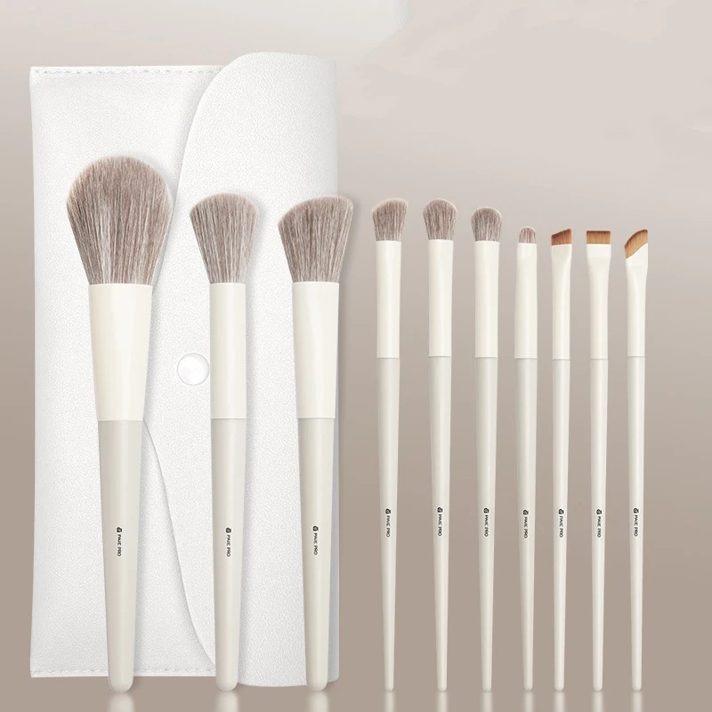 New Arrival Superior Quality Portable 10-piece Makeup Brushes Practical Cosmetics Tools Custom Logo Make Up Brush Set for Face