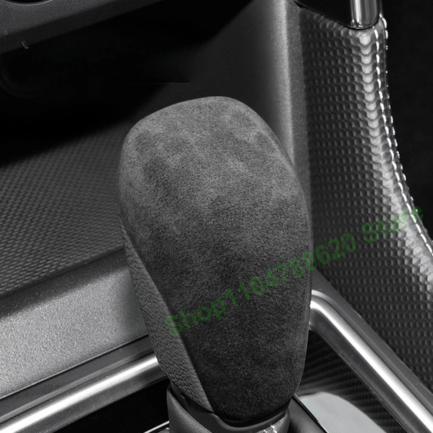 

Alcantara Suede Car Gear Shift Collars Cover Decorative Gear Protection for Subaru WRX Forester XV Gear Handle Leather Case