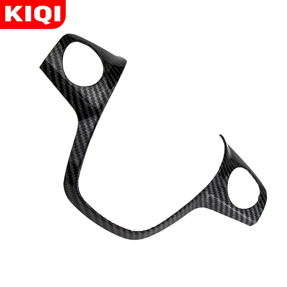 KIQI for Ford C-MAX Cmax 2011-2017 Grand C-Max 2011-2014  Accessories Car Styling Steering Wheel Trim Cover Sticker Decoration