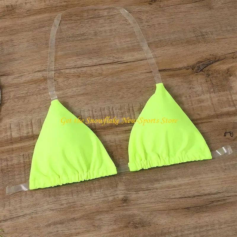 E56D 2PCS الصدر التفاف بيكيني مثير سليم غطاء الصدر الصغيرة تجمع التفاف الاستحمام الدعاوى #4