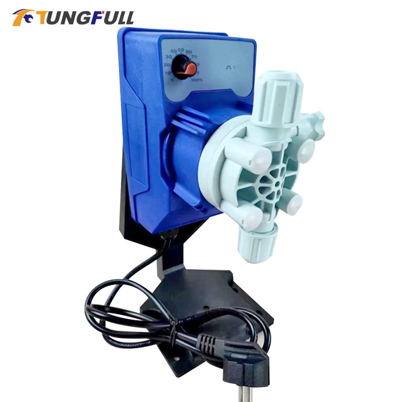 

Acid Chlorine Dosing Pump Dosing Equipment Electronic Measurement Pump Adjustable Flow Pump For Water Treament