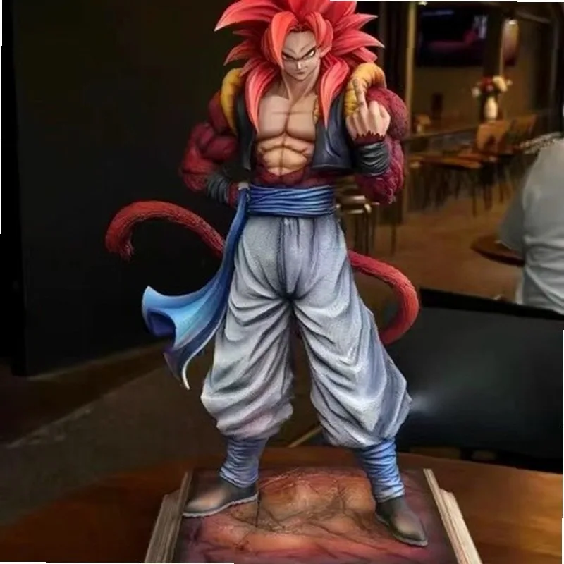 Dragon Ball Z NP Gogeta SSJ4 Goku Figure 3 Interchangeable Hands Extra Vertical Hand Model Collectible Action Figure view 2