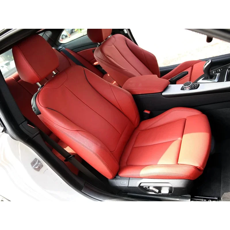 

Hot Selling Nappa Leather Custom Car Seat Covers For 2 Front Seats, Fit 2013-2020 Coupe Models