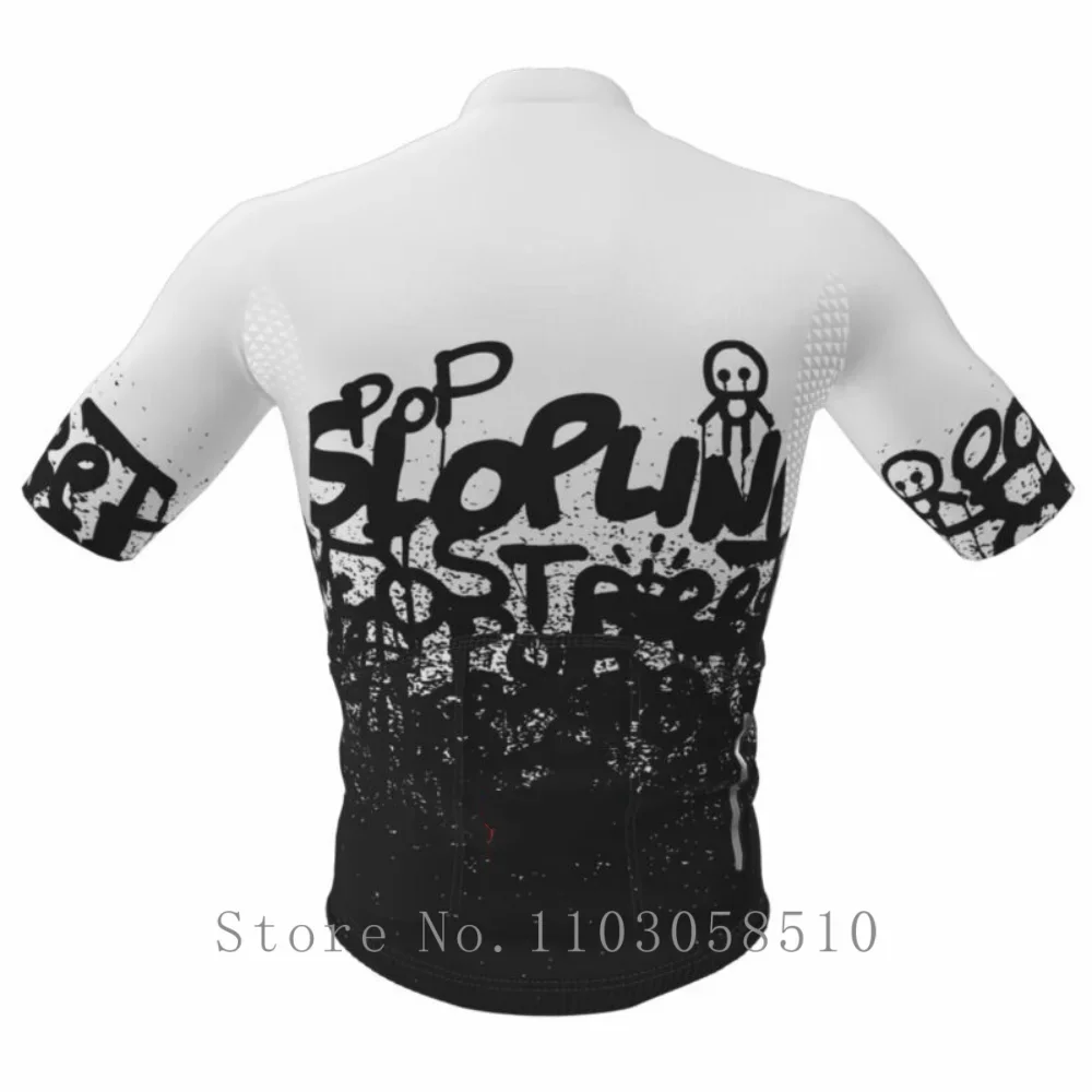 Slopline Cycling Jersey Short Sleeve MTB Bike Shirts All-Round Race Jersey Mountain Bicycle Clothing Lightweight Elastic Fabric