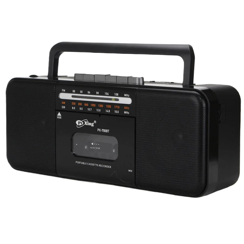 

Portable Vintage Retro USB AM/FM/SW Multiband Radio Stereo Wireless Bluetooth Boombox Mp3 Audio Cassette Tape Player Recorder