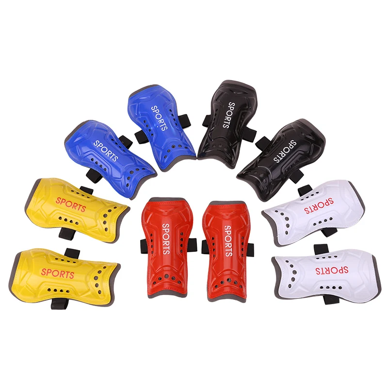 1Pair Adult Soccer Training Crashproof Calf Protectior Leg Sleeves Children Teens Football Protege Tibia Safety Shin Guards