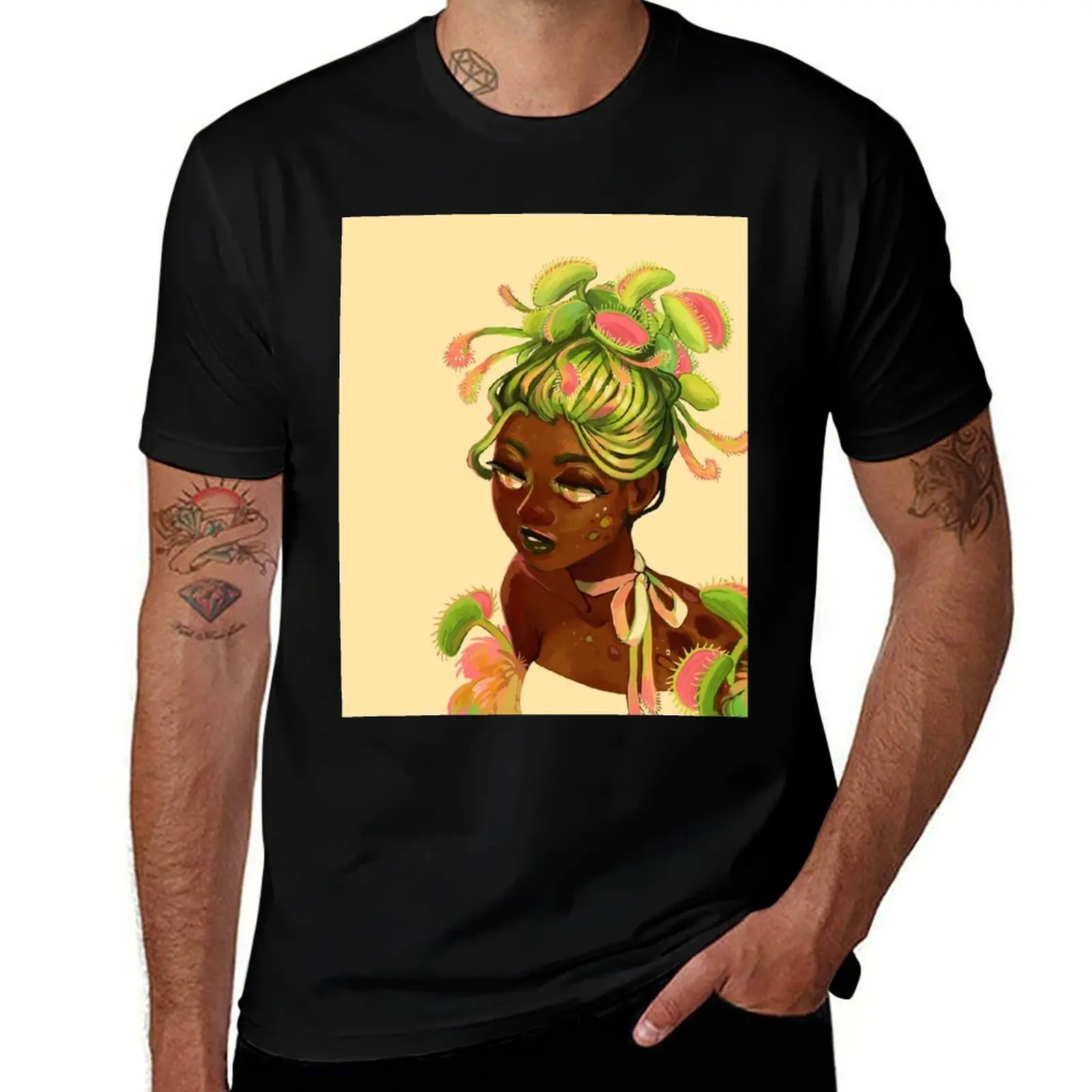 

tshirt t man t shirt mens Venus T-Shirt shirts man graphic cotton Flytrap