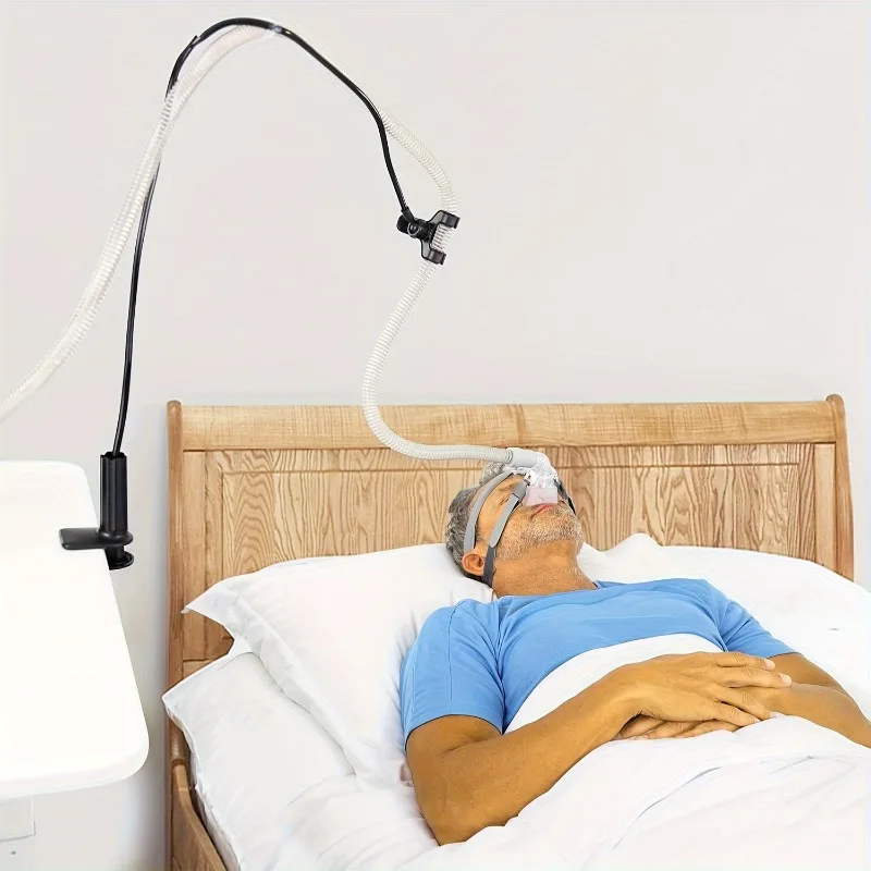 Adjustable CPAP Hose Stand, Anti-Tangle Tube Holder for Bed, CPAP Accessories for Sleep, Soporte Para Manguera CPAP