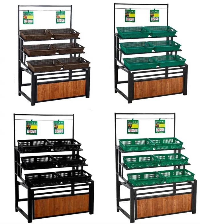 

Supermarket fruit and vegetable shelves, commercial convenience store shelves, fruit and vegetable shelves