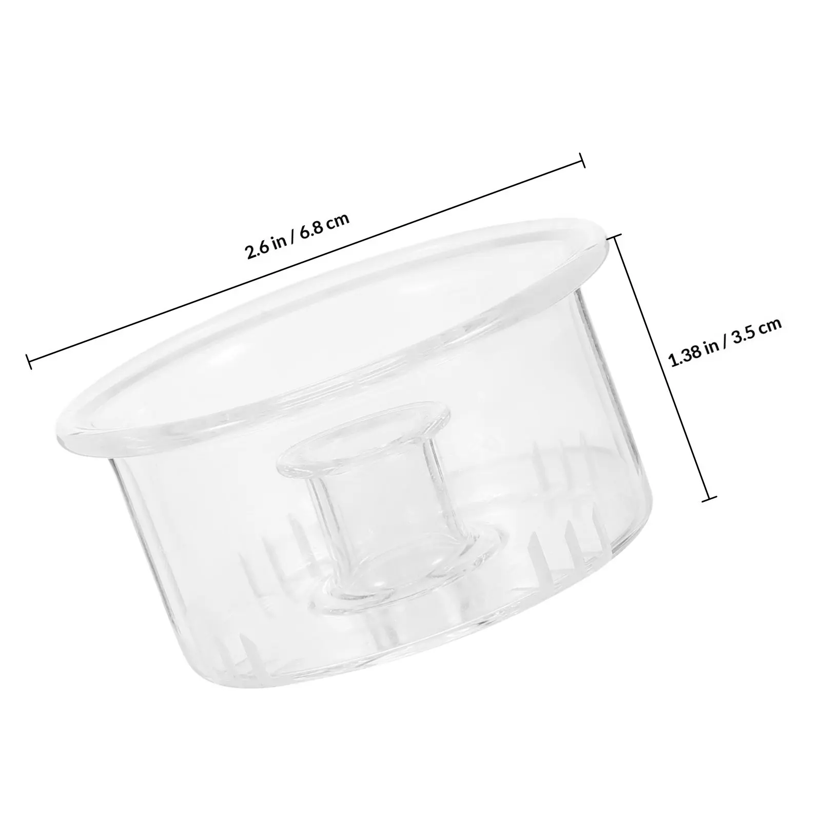 Glass Tea Infuser with Removable Design for Loose Leaf and Blooming Tea Teapot Mug Brewing Basket Leak Proof Strainer Filter