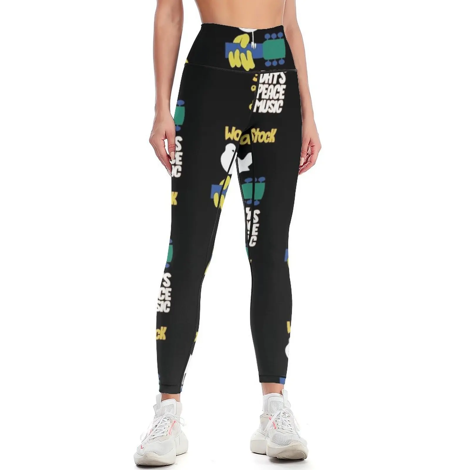 

WOODSTOCK Leggings legging push up Tight fitting woman gym clothing joggers for Womens Leggings