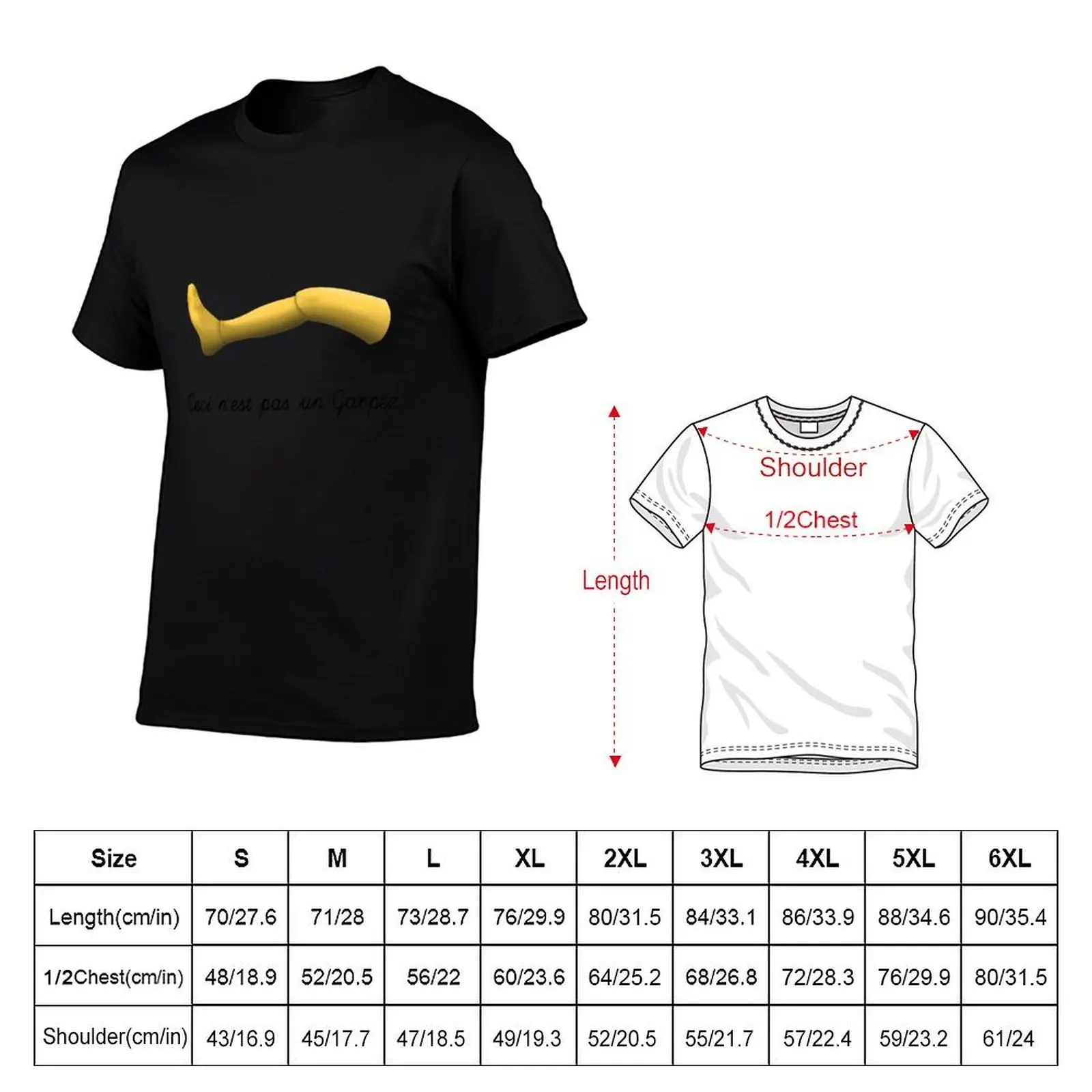 René Magritte - Garpez T-Shirt summer shirt graphics Men's clothing