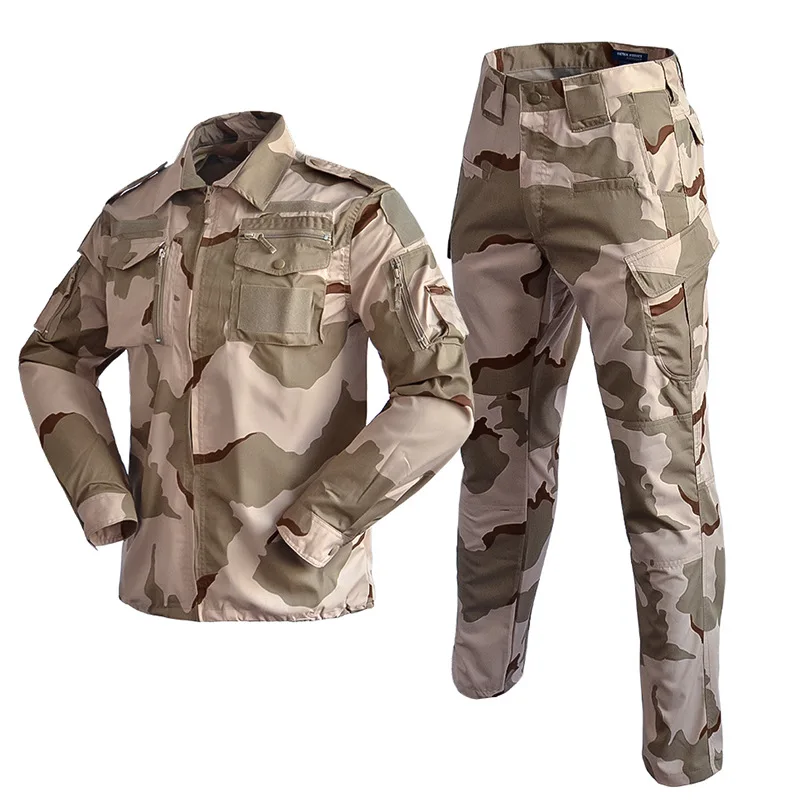 Lynjacye Style 727 Men Tactical Suits Outdoor Paintball Clothing Uniform Hunting Tactical Equipment Outdoor Winter Working Set