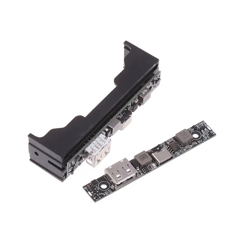 Carregador de bateria e módulo de reforço 5V 18650 – Placa UPS intensificadora DC-DC com carregamento + energia de backup para DIY, IoT, Raspberry Pi