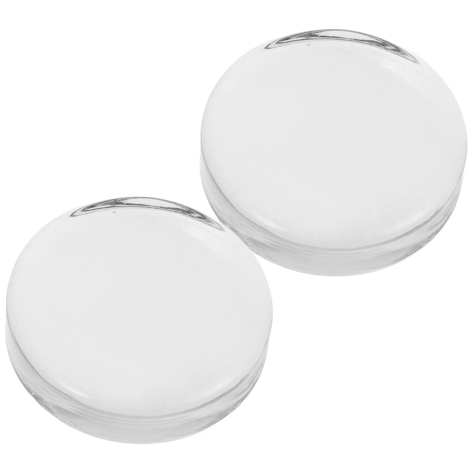2Pcs High Quality Glass Fermenting Weights for Wide Mouth Jars Reliable Fermentation Weight Oxygen Exclusion Clear Compact