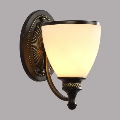 الأمريكية بسيطة السرير الجدار مصباح غرفة المعيشة حائط الخلفية غرفة نوم الممر المدخل غرفة الطعام خمر الزجاج الحديثة الجدار مصباح #4