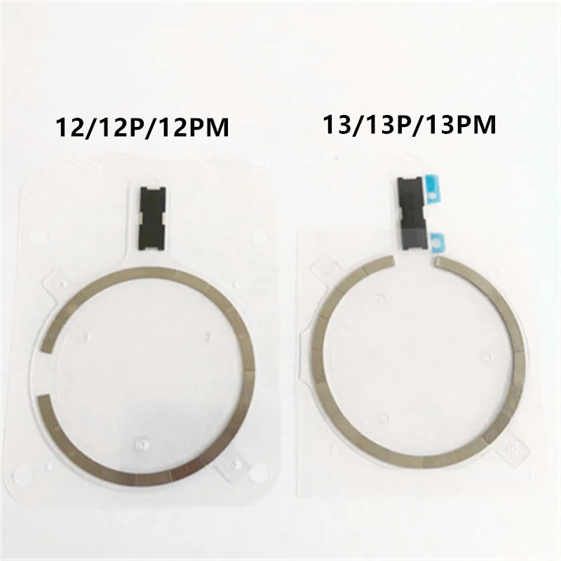 5PCS Magnetic Metal Set for IP 12-14 Pro Max Use For When Refubish Back Glass Housing Wireless Charge NFC Module Repair