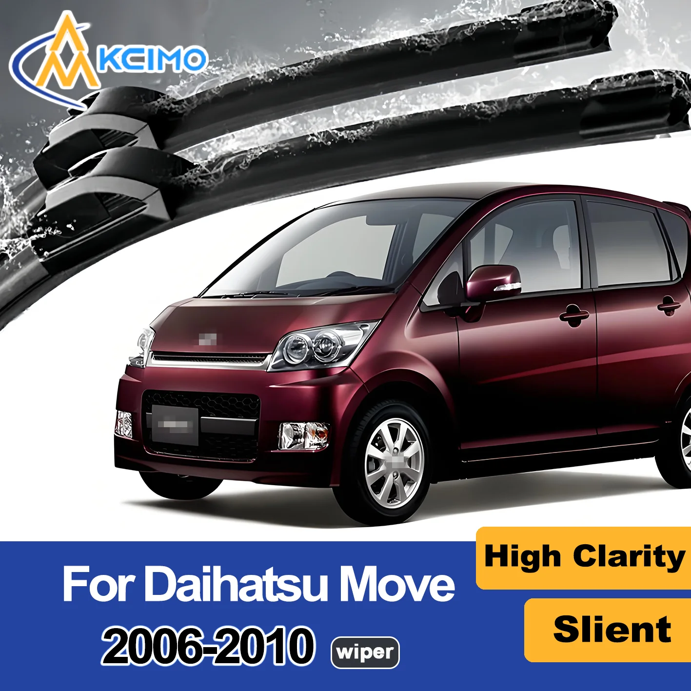 

2PCS New Front Windshield Wiper Blade for Daihatsu Move L175 2006-2010 Front Windshield Auto Wipers Blade Accessories 2010 2009