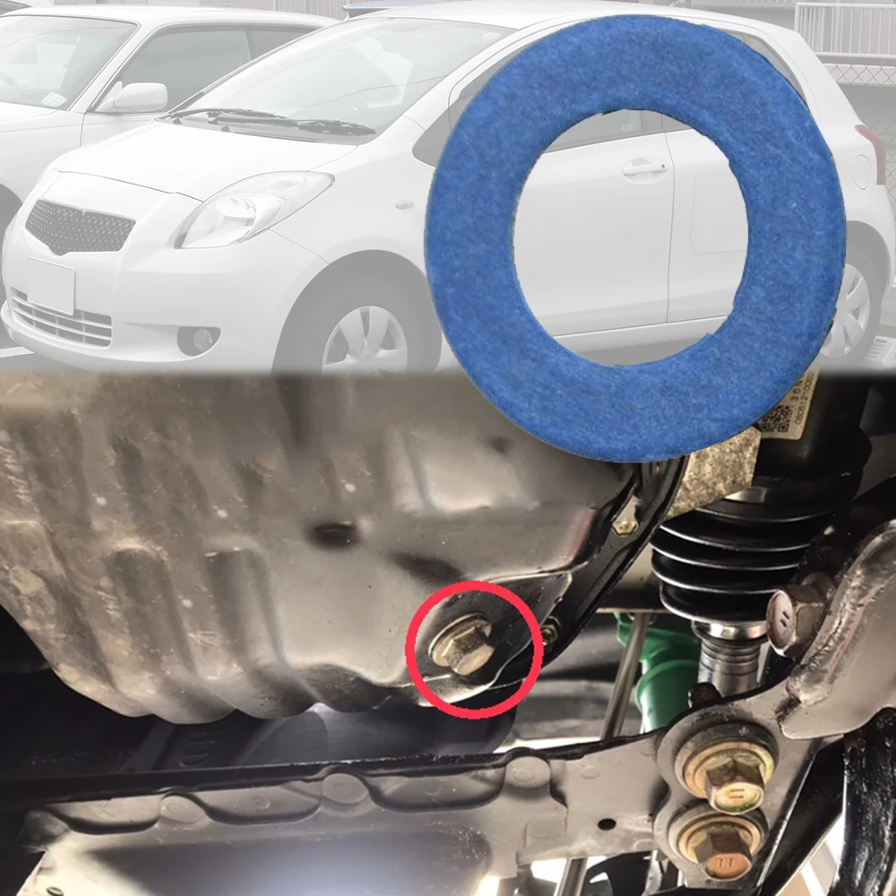 

Oil Drain Sump Plug Gasket Washer 12mm Hole Seal Ring For Toyota Yaris XP90 XP130 2003 2004 2005 2006 2007 - 2016 Vitz Belta