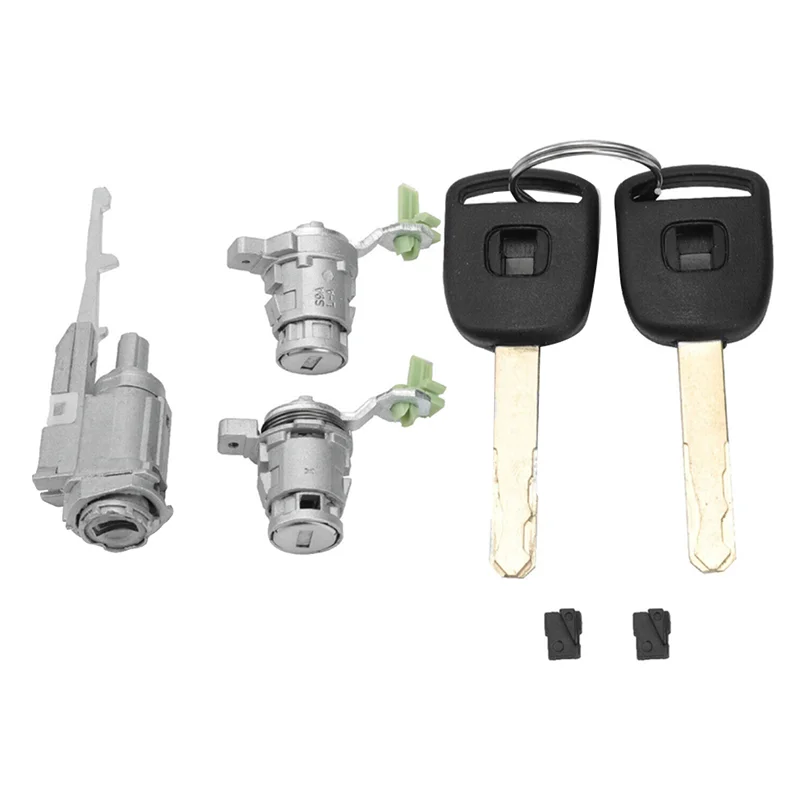 

A04E-Комплект цилиндров дверного замка для Honda CR-V 2002-2006 Honda Elements2003-2011 72185-S9A-013 Комплект цилиндров дверного замка