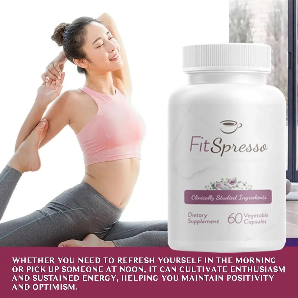 3PCS 60 Vegetable Supplement Capsules That Burn Fat Increase Energy Levels Improve Mood Health Support Supplements