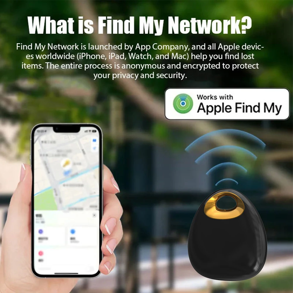 อุปกรณ์ป้องกันการสูญหายรองรับบลูทูธทำงานร่วมกับแอปเครื่องตรวจหากุญแจเตือนกันน้ำสำหรับกระเป๋ากุญแจติดตามพวงกุญแจบลูทูธ