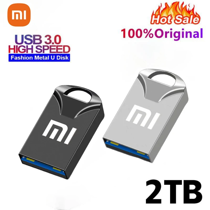 Xiaomi-Disque U 2 To, 1 To, 512 Go, 256 Go, 128 Go, USB 3.0, Wild Type-C, Téléphone portable, Ordinateur, Transmission mutuelle, Mémoire USB portable