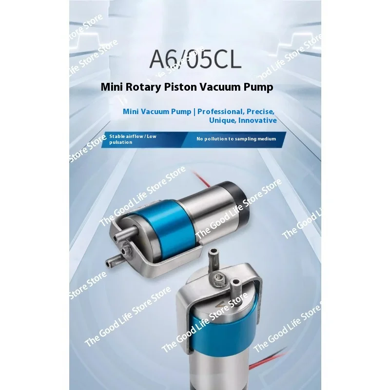 

A605 Rotary Vane Micro Vacuum Pump for Gas Sampling Particle Counter Air Quality Detection Mini Air Pump