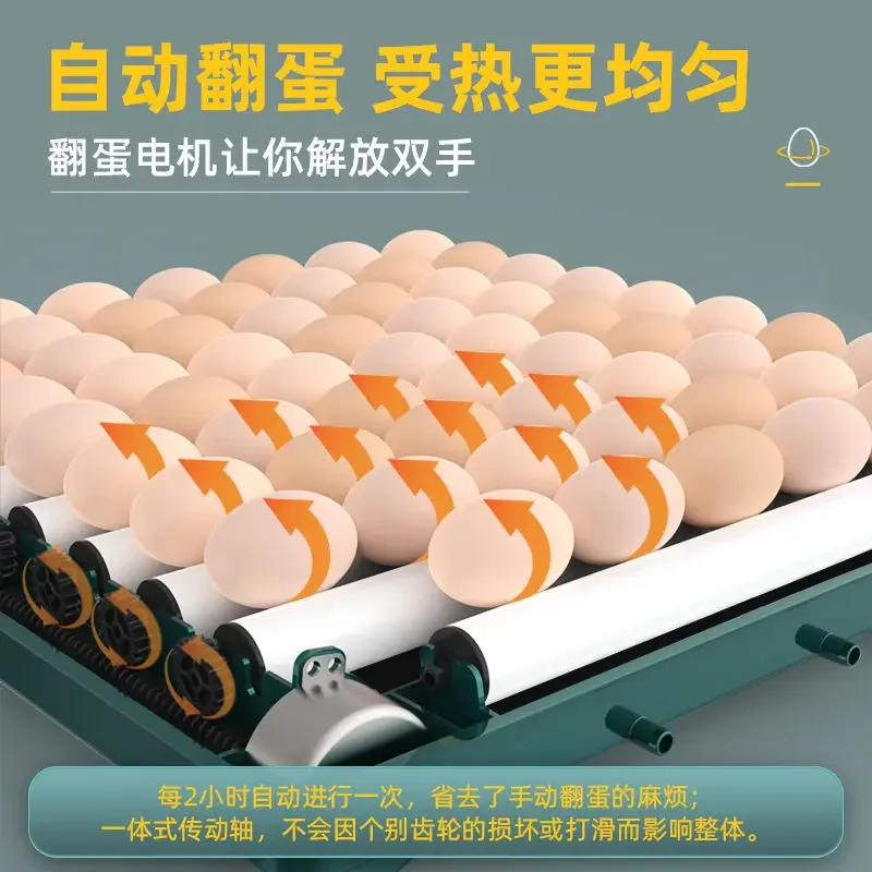 Incubator Small Household Type Fully Automatic Intelligent Incubator Rudin Chicken Cole Duck Goose Incubator Incubator