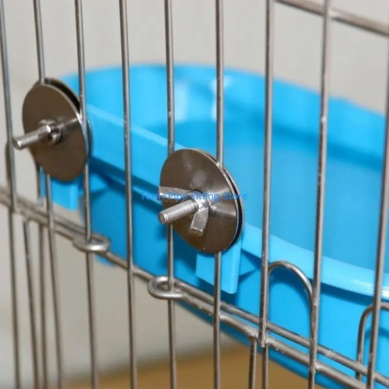 F92B Parrot Bathtub Birdcage Bathing Tub Budgies External Bathroom Cage Accessories