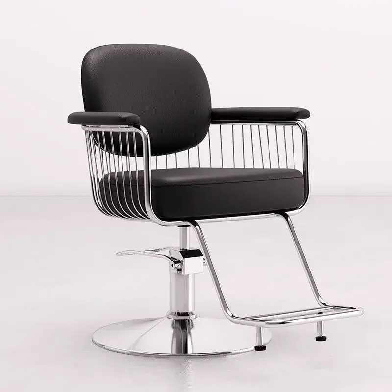 Mirror Barber Chair Washing Sink Shop Braiding Facial Barber Chair Working Sillones Para Salon De Bellezs Commercial Furniture