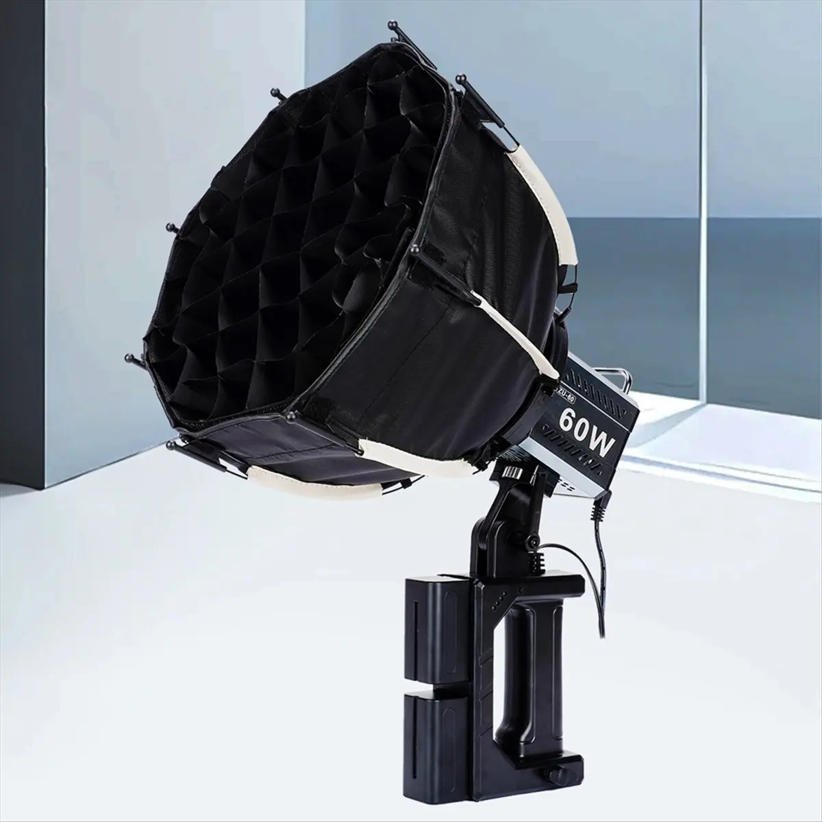 #(Upgraded)30cm Octagonal Softbox Mini Bowens Mount Quick Release Honeycomb Grid Softbox for ZU60 or M60 COB Fill Light Studio
