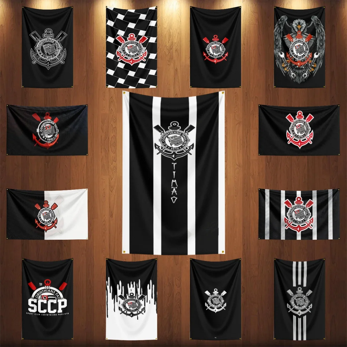 90x150cm Sport Club Corinthians Paulista Flag Polyester Printed Racing Sport Banner For Decor Decoration