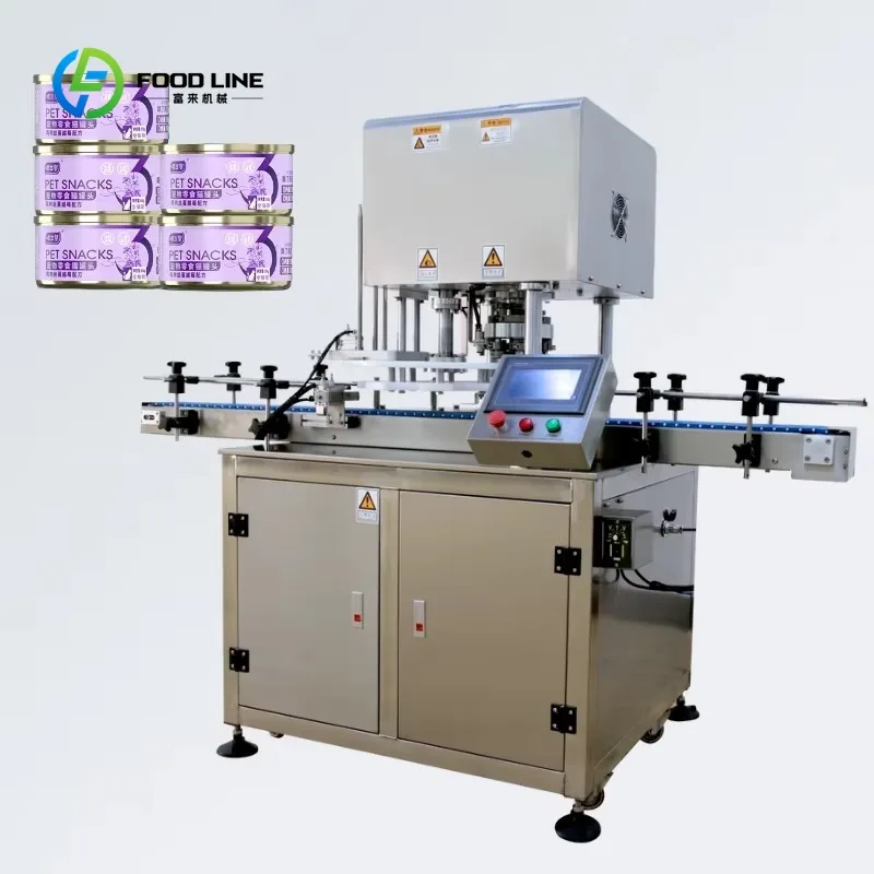 Customized Fully Automatic Liquid Filling and Capping Machine for Pet Cans, Milk Powder Cans, and Glass Bottles