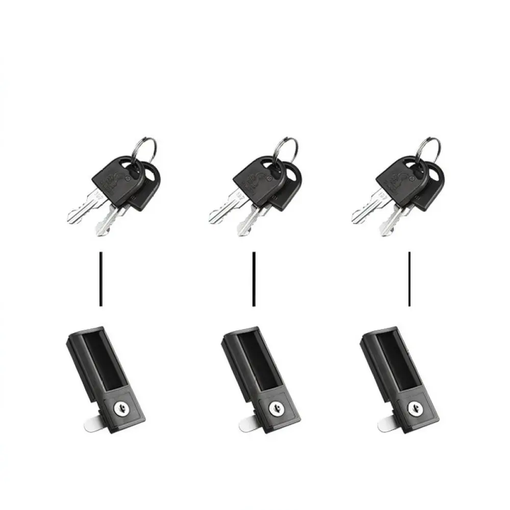 Replacement Door Handle Lock For Steel File Cabinet Wardrobe Storage Locker Security Rotating Latch Hardware Kit