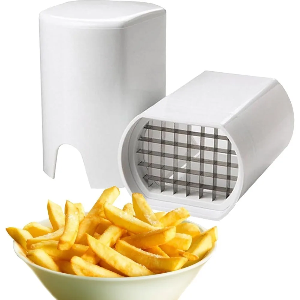 French Fries Potato Dicer Natural Fast Slicer Vegetable Dicer Chopper Vegetable Slicer French Fries Cutter Kitchen Tool 1pc