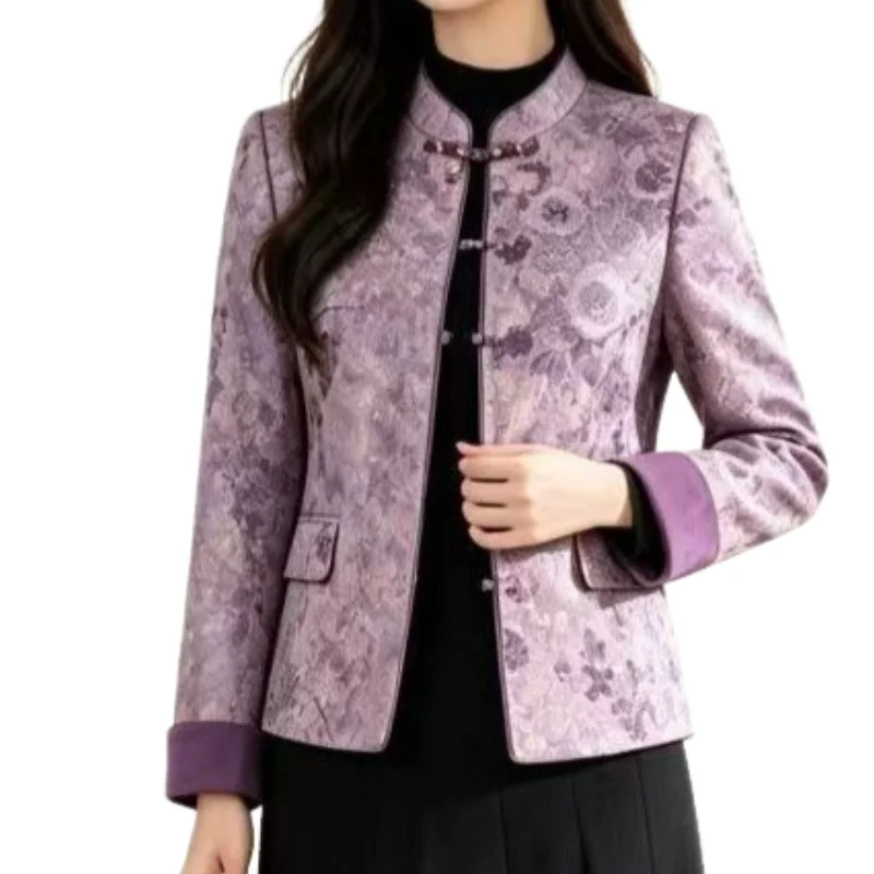 women-new-chinese-style-qipao-tops-stand-collar-jacket-knot-button-floral-pocket-cheongsam-elegant-flattering-vintage-short-coat