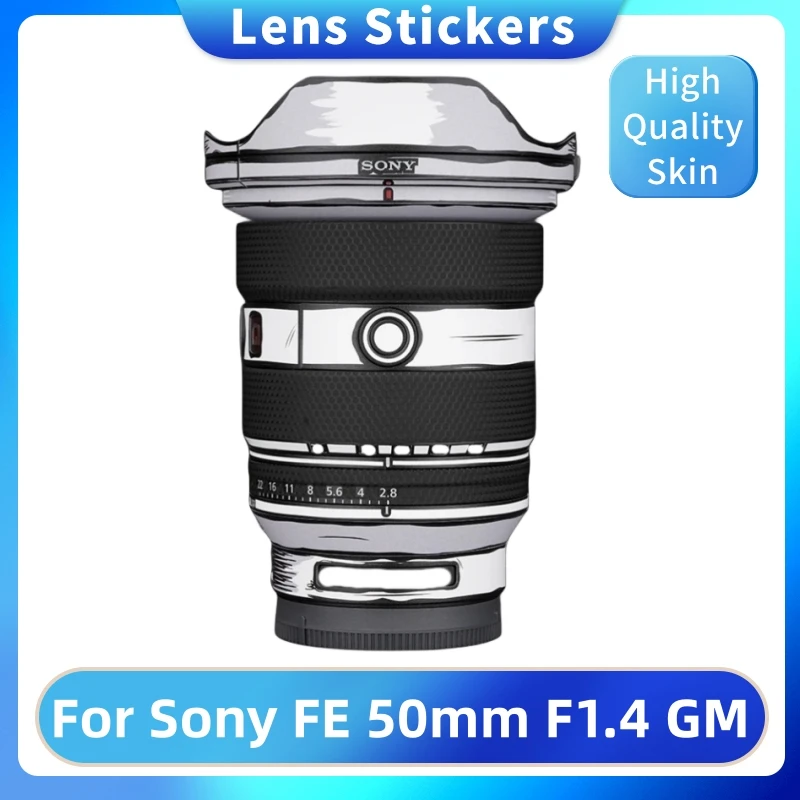 

Стилизованная наклейка для Sony FE 50 мм F1.4 GM Camera наклейка на рассеиватель, Виниловая пленка для защиты от царапин SEL50F14GM 50 1,4 F/1,4 FE50F1.4