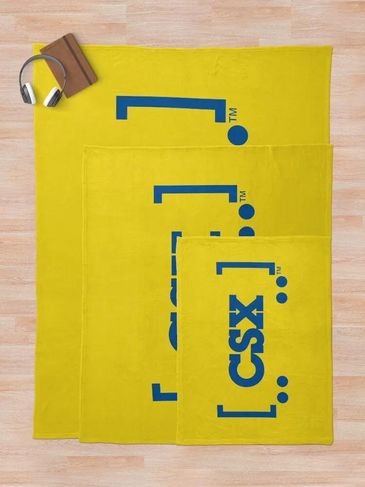 Одеяло с логотипом CSX Train